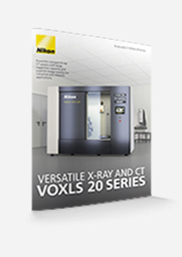 画像：X線CT検査装置 VOXLS 20シリーズ カタログ表紙