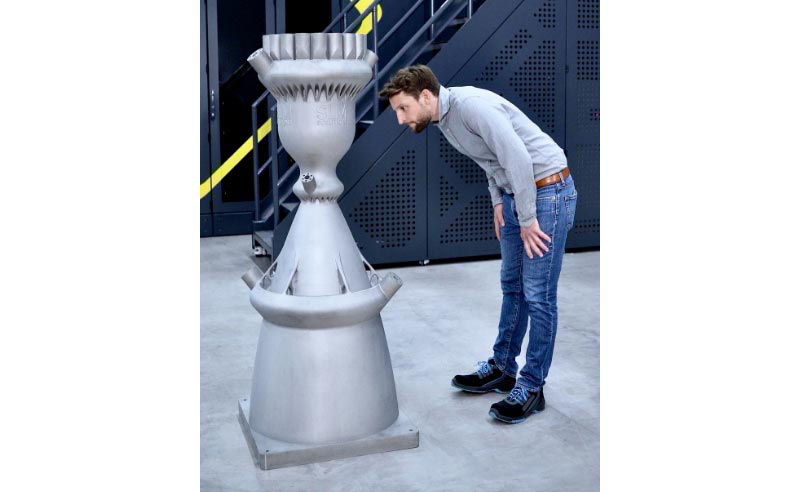 画像：NXG 600Eを使用した実際の造形物